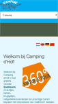 Mobile Screenshot of campingdehof.nl